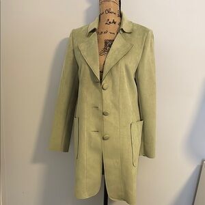 Magazine Elegant Green Women's Coat